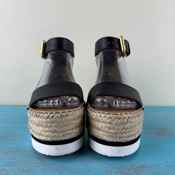See by Chloe Glyn Espadrille Platform Sandal Women's Size 6 - Picture 4 of 11